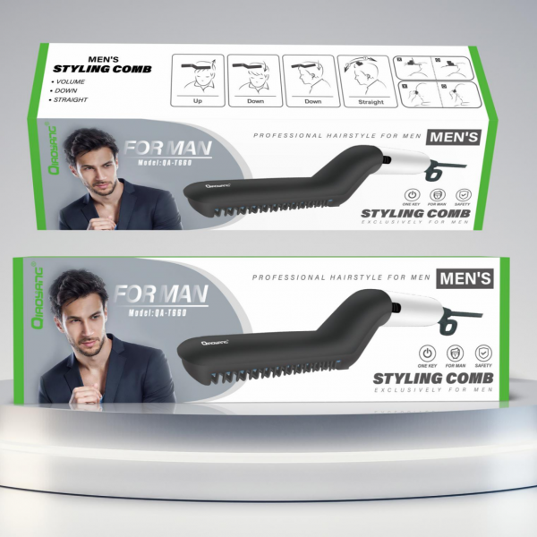 Alisamento Rápido com Pente Elétrico