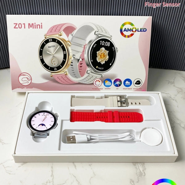 Elegância e Funcionalidade com Smartwatch Z01 Mini