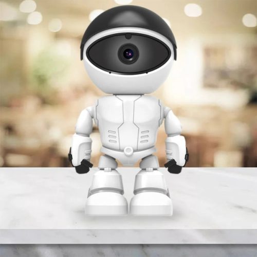 Segurança Total com Câmara Robô Astronauta