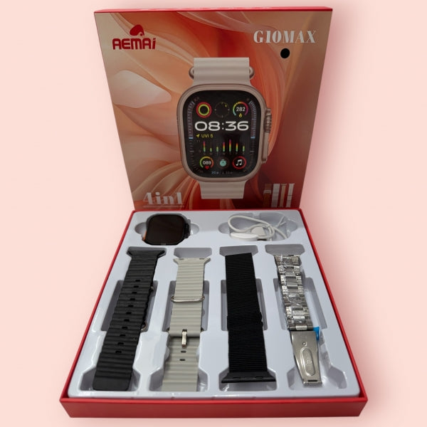 Smartwatch Premium 4 Braceletes