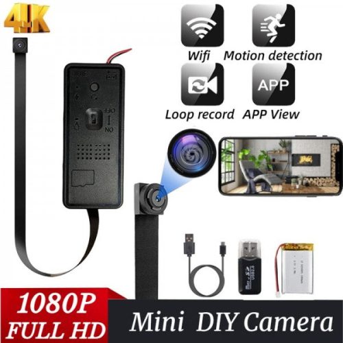 Vigilância Discreta com Mini Câmara Espiã