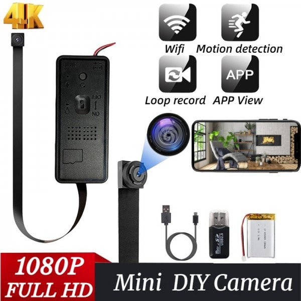 Vigilância Discreta com Mini Câmara Espiã