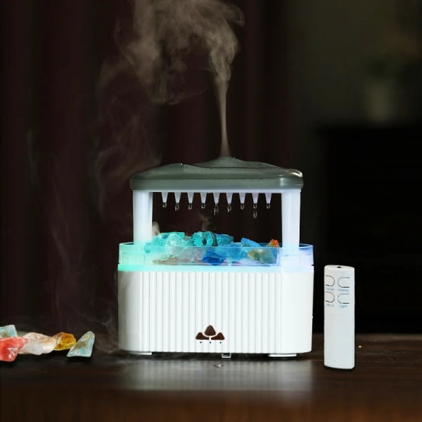 Ambiente Relaxante com Difusor Nuvem