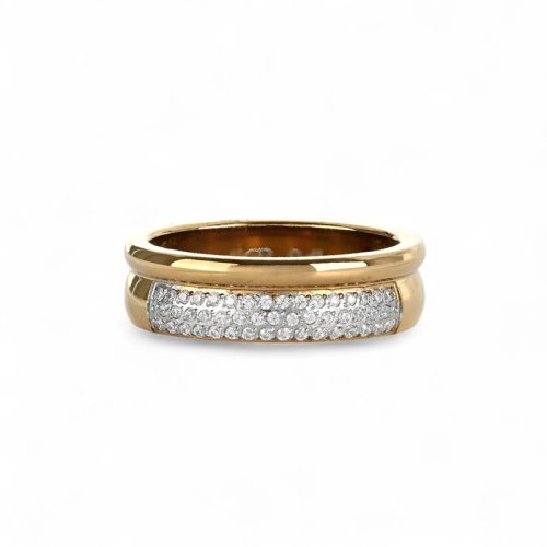 Aliança Delicate com zircônias