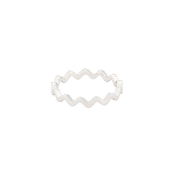 Anel BeLove com zigzag