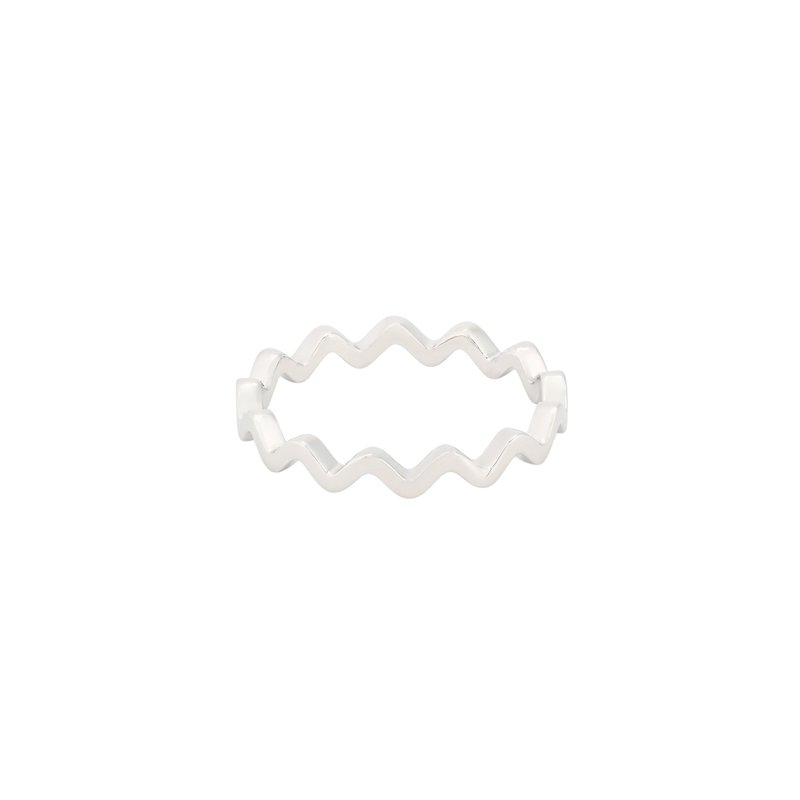 Anel BeLove com zigzag