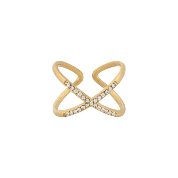 Anel Delicate com zircônias