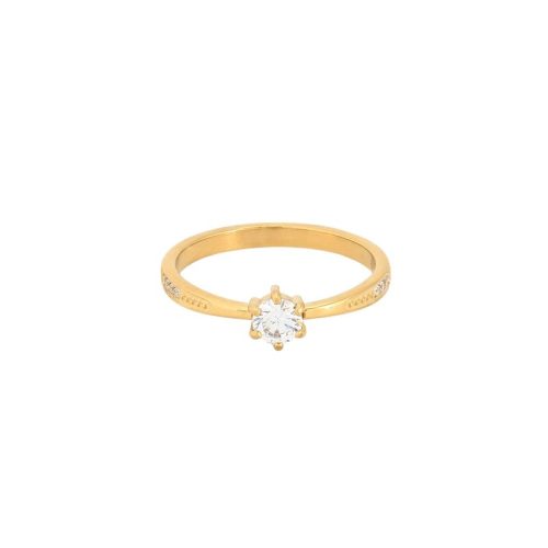 Anel Delicate com zircônias