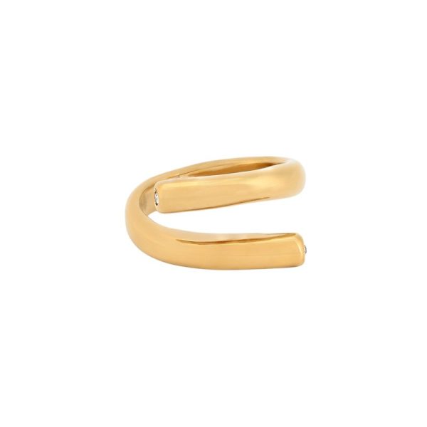 Anel Delicate com zircônias