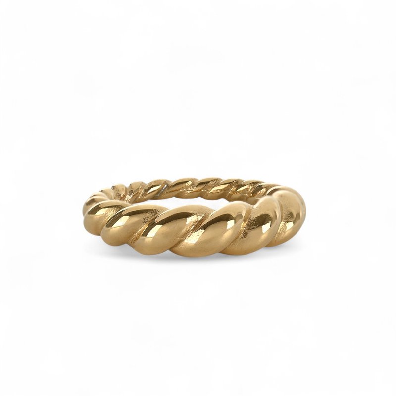 Anel Delicate efeito croissant