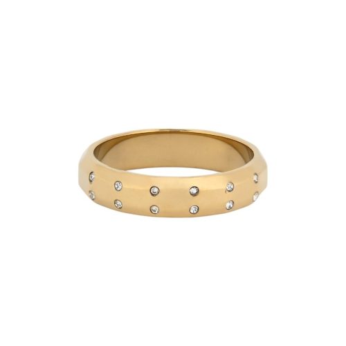 Anel Glamour com zircônias