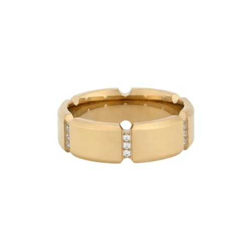 Anel Glamour com zircônias