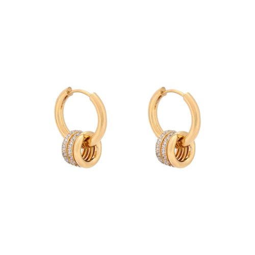 Argolas Glamour com pendentes