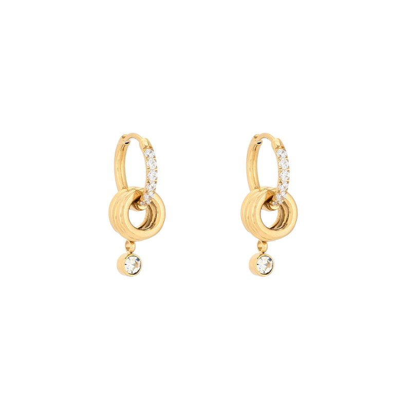 Argolas Glamour com pendentes