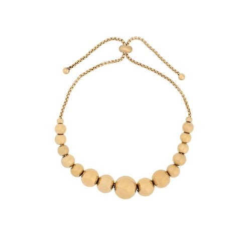 Pulseira em aço bolas