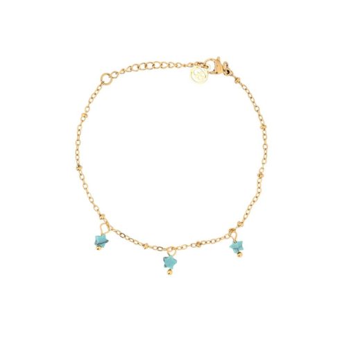 Conjunto pulseiras em aço estrela