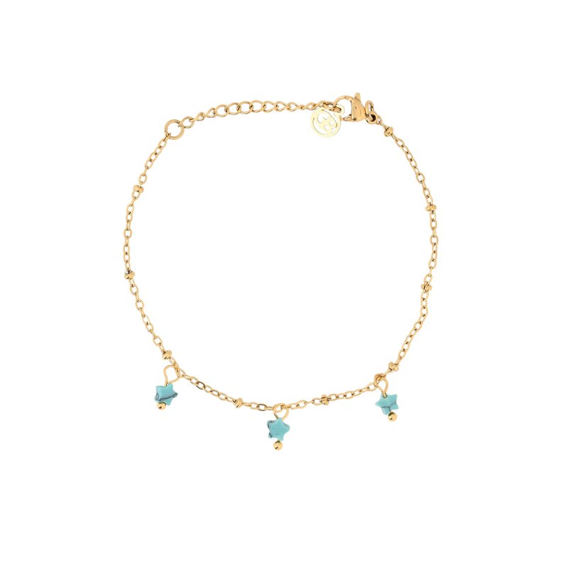 Conjunto pulseiras em aço estrela