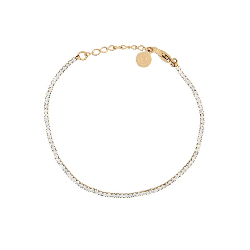 Pulseira riviera em aço super fina