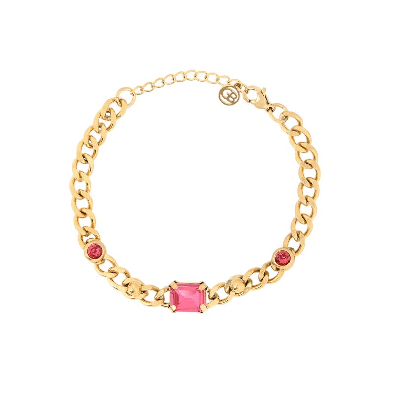 Pulseira em aço elos