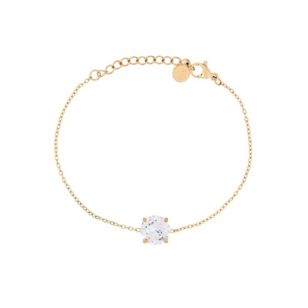 Pulseira em aço ponto de luz