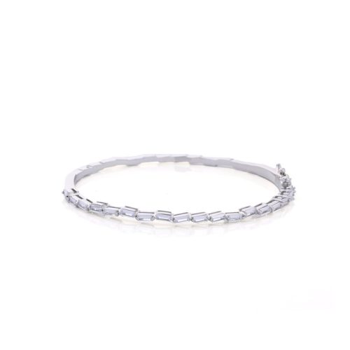 Pulseira rígida semi jóia irregular