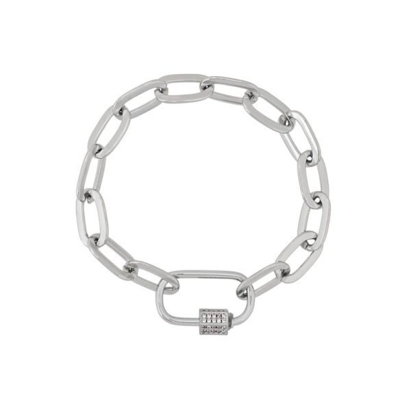 Pulseira Glamour com fecho simples