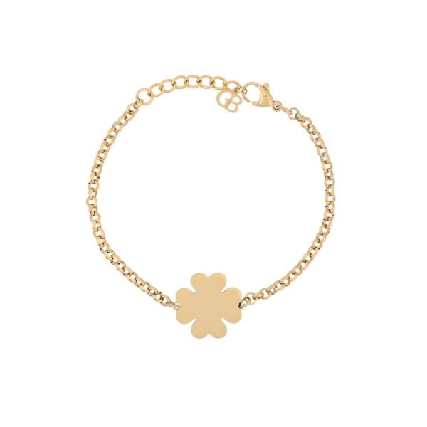 Pulseira malha trevo