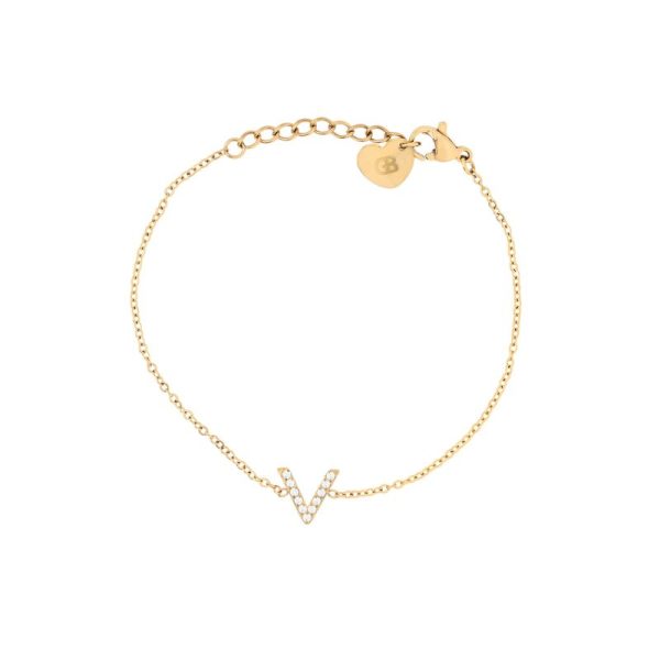 Pulseira Delicate V e zircônias