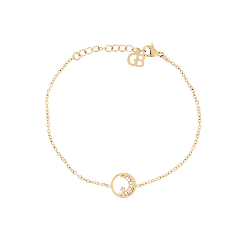 Pulseira em aço lua