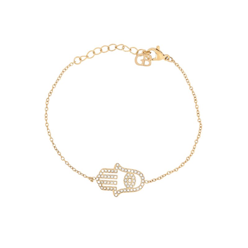 Pulseira em aço mão
