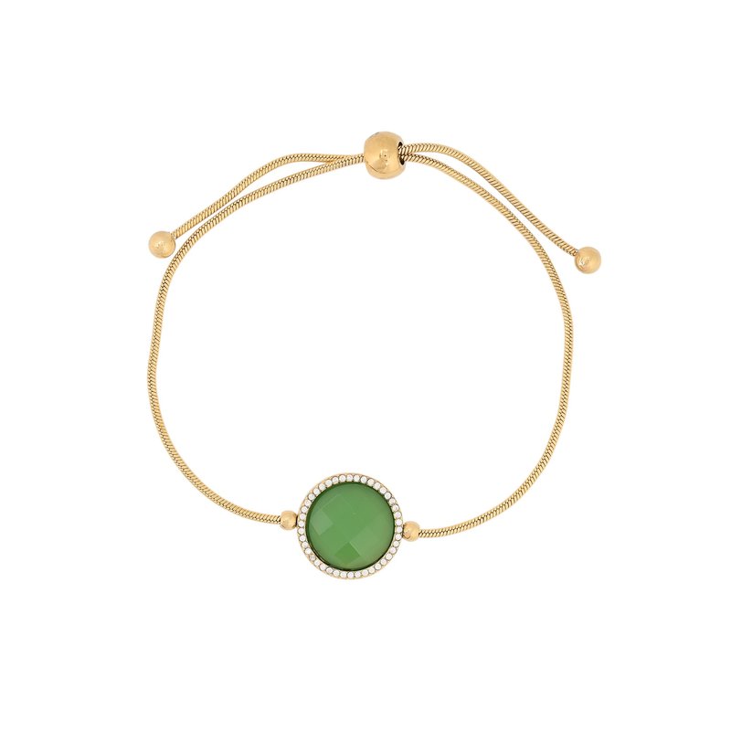 Pulseira ajustável em aço redonda