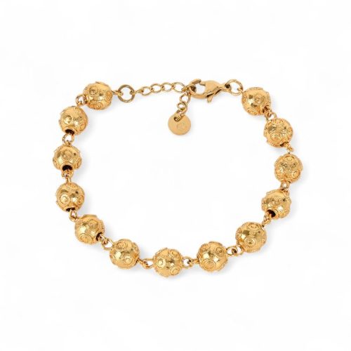 Estilo e Elegância com Pulseira de Bolas de Viana