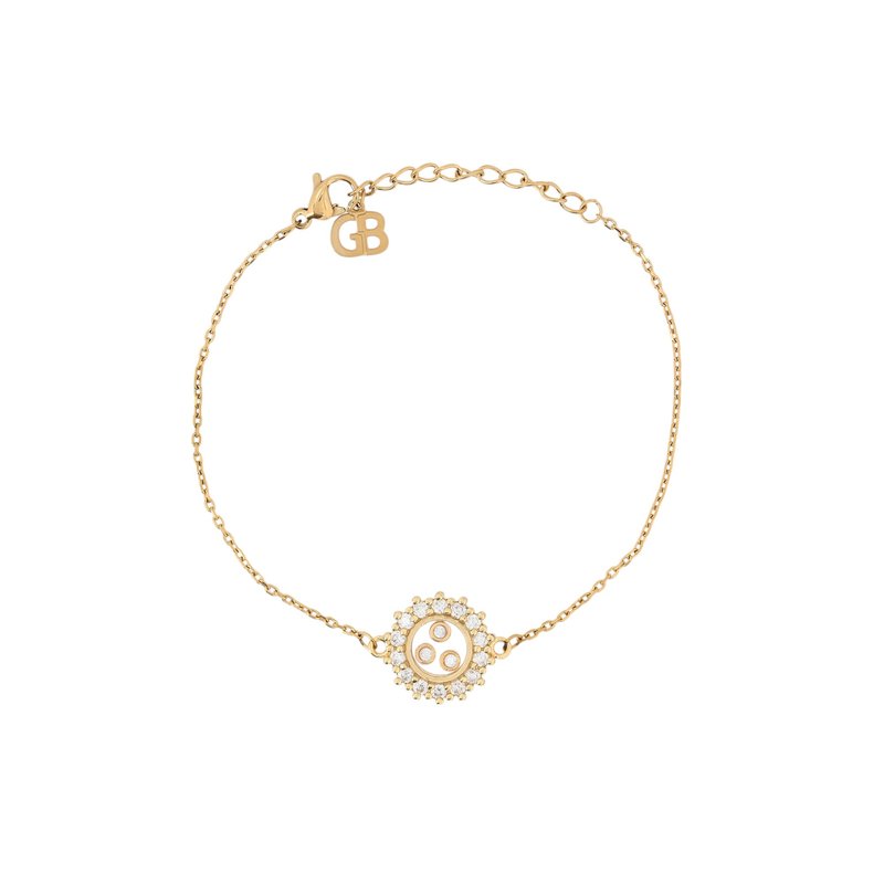 Pulseira semi jóias redondo irregular