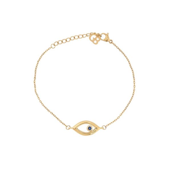 Pulseira semi jóias olho