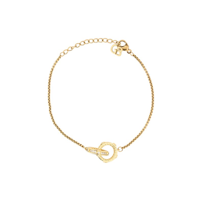 Pulseira semi jóia argolas