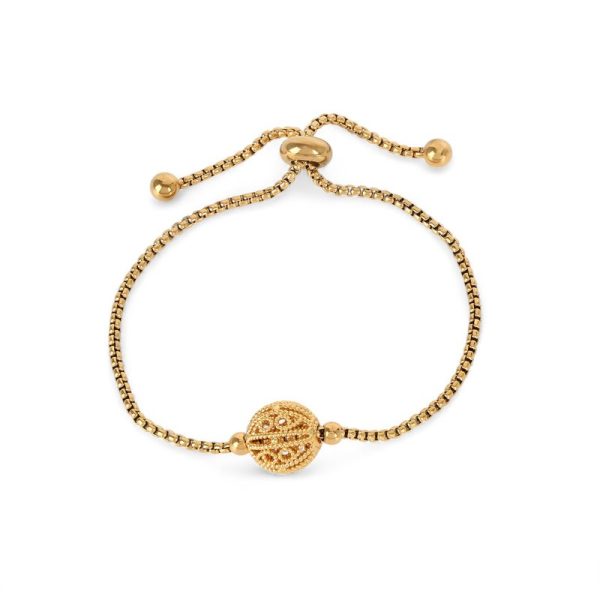 Pulseira ajustável contas de Viana