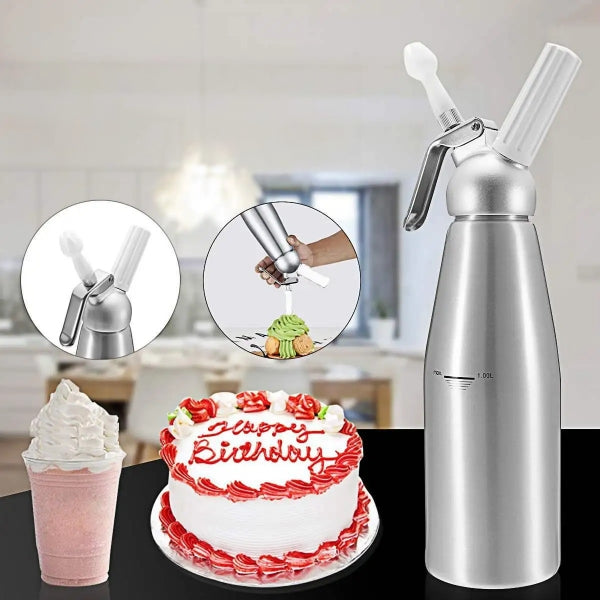 Cria chantilly perfeito com o batedor 500ml