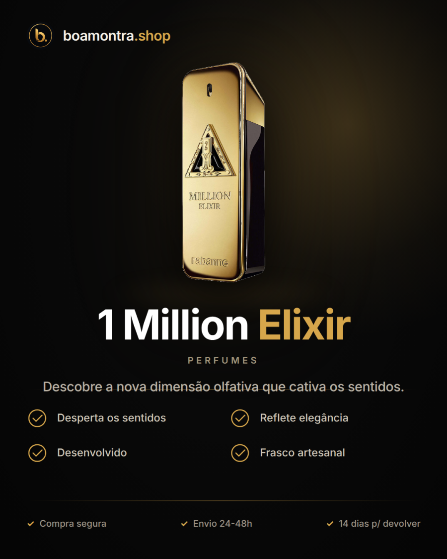 Intensidade e Elegância com 1 Million Elixir