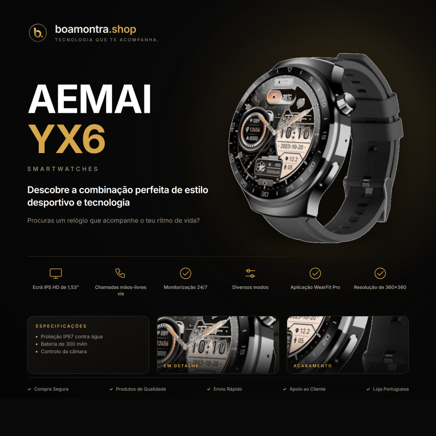 Desempenho e Conectividade com AEMAI YX6