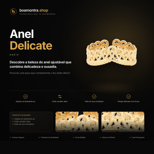 Elegância Diária com Anel Delicate