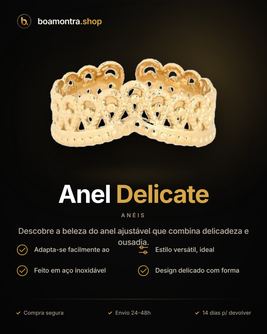 Elegância Diária com Anel Delicate