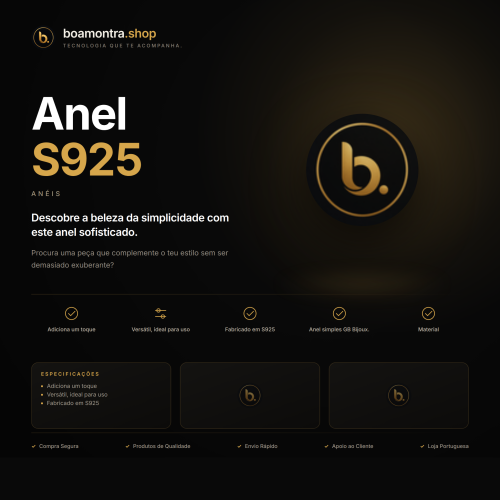 Elegância Simples com Anel S925