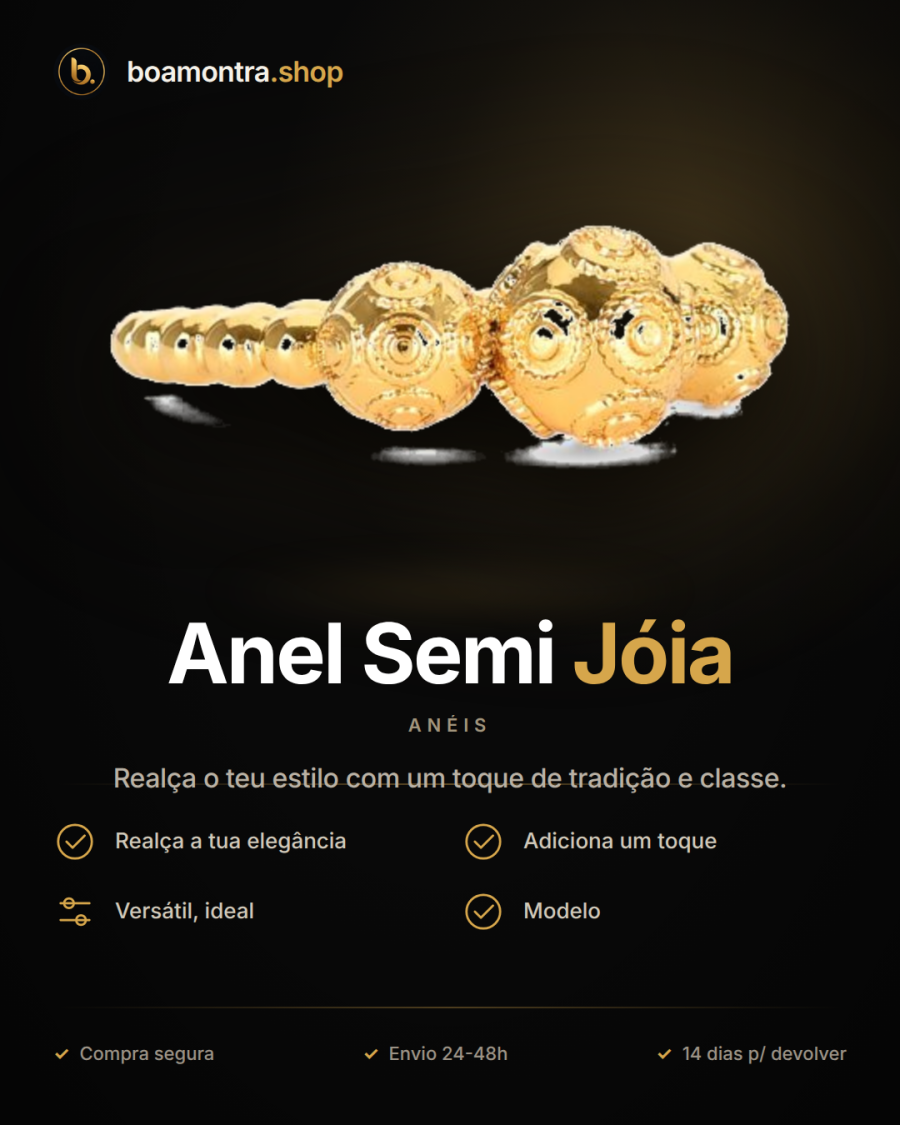 Beleza e Elegância com Anel Semi Jóia