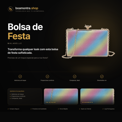 Estilo e Elegância com Bolsa de Festa