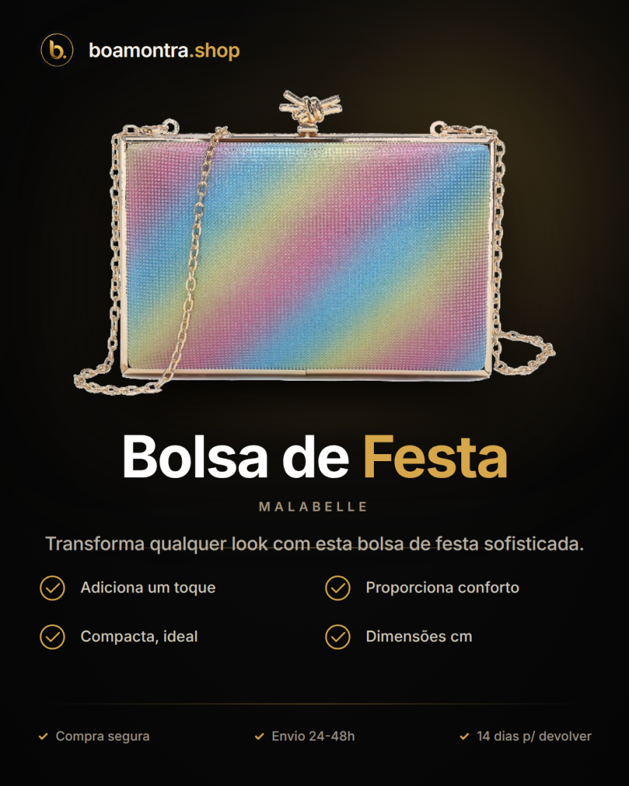 Estilo e Elegância com Bolsa de Festa