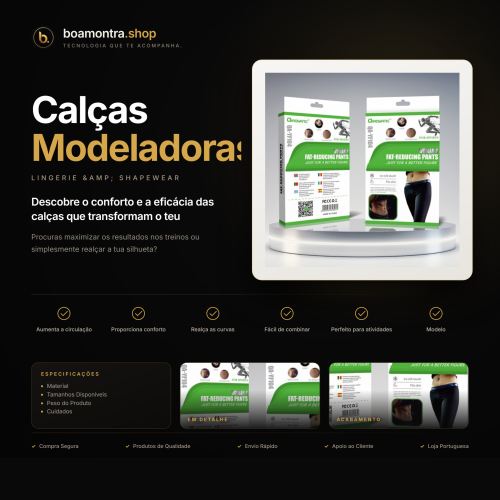 Realça a Silhueta com Calças Modeladoras