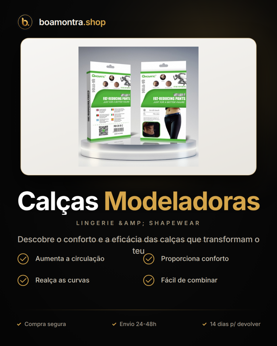 Realça a Silhueta com Calças Modeladoras