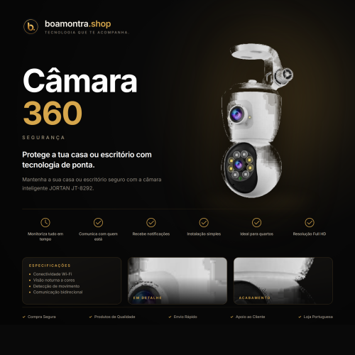 Segurança Total com Câmara 360