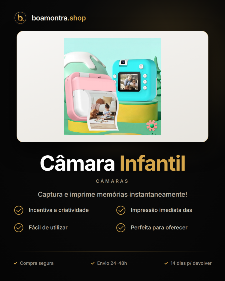 Desperta a Criatividade com Câmara Infantil