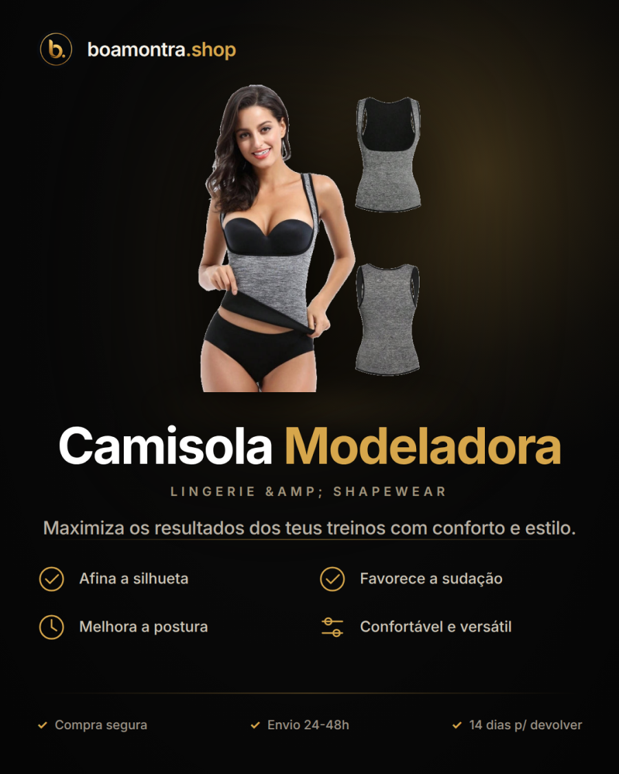 Conforto e Silhueta com Camisola Modeladora